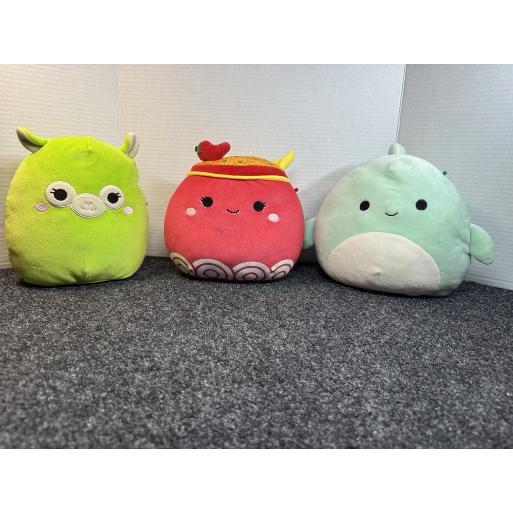 Lot Of Three Squishmallows